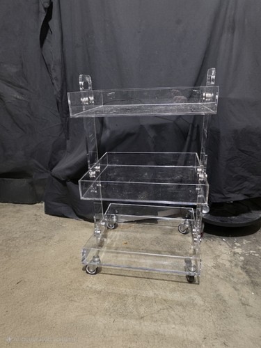 Teired acrylic cart - ,